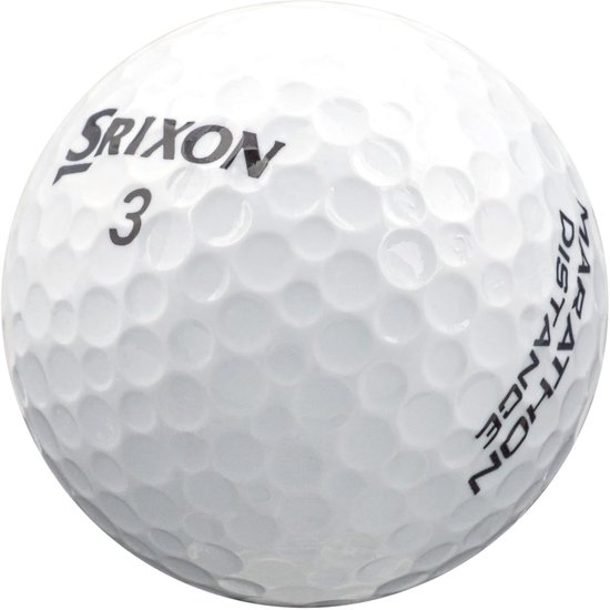 Golfballen - Marathon Ballen - Golf Spelen - Solide Duurzame Bal - 50 stuks - Wit — afbeelding 2