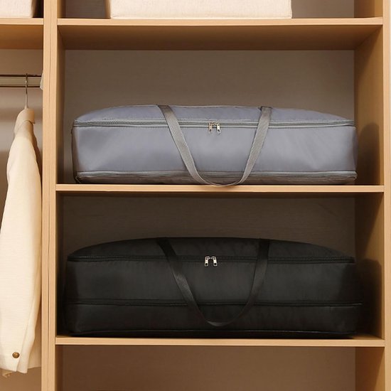 Vacuüm Opbergtas - Kleding Opberger Dekbed Tas - Ruimte Besparen - Comprimeert 80% - 70 x 15 x 40 cm — afbeelding 5