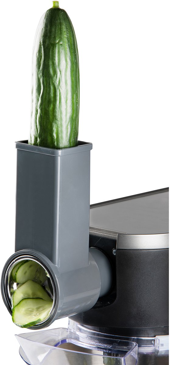DOMO Keukenrobot “Delicioso" - Keukenmixer - Keukenmachine - 1200W - RVS Kom 4,5L - Incl. 10 Accessoires van Merkloos — afbeelding 2