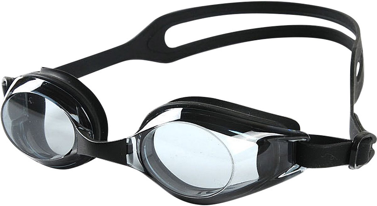 carmdering - Zwembril - Wedstrijd Zwembril - Antifog Spiegellens - UV400 bescherming, PVC-vrij - Siliconen afdichting, verstelbare hoofdband - Hydrodynamisch ontwerp - Voor wedstrijdzwemmers, triatleten, openwaterzwemmers - Donkere lens voor buiten