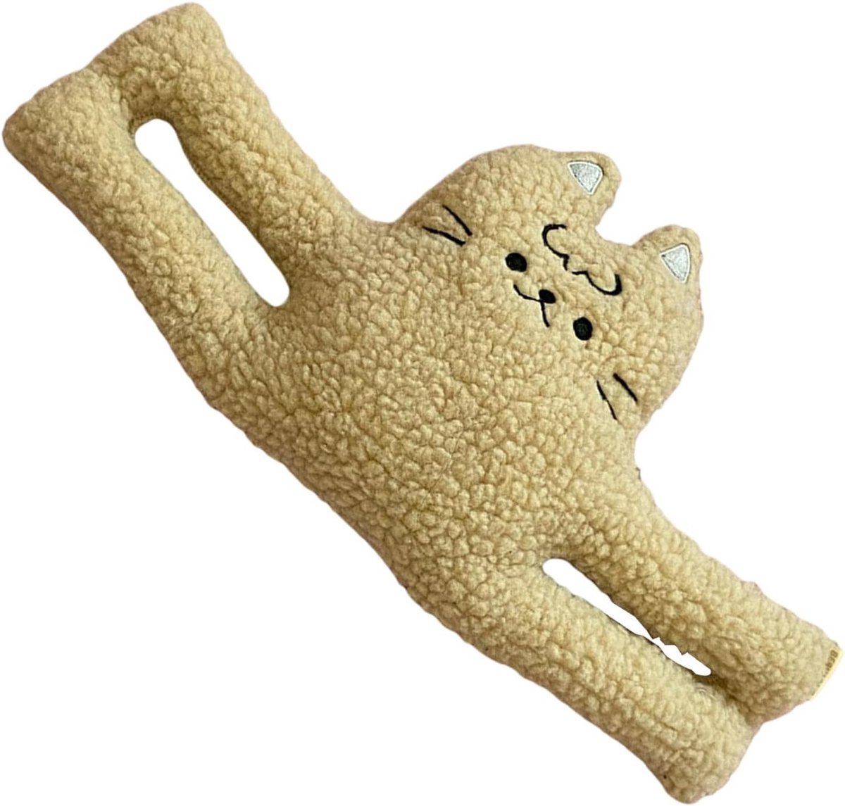Deurknijpstop - Deurstopper Dier - Kinderveiligheid Thuis - Anti-Knijp Ontwerp - 42x22x22 cm - Grijs