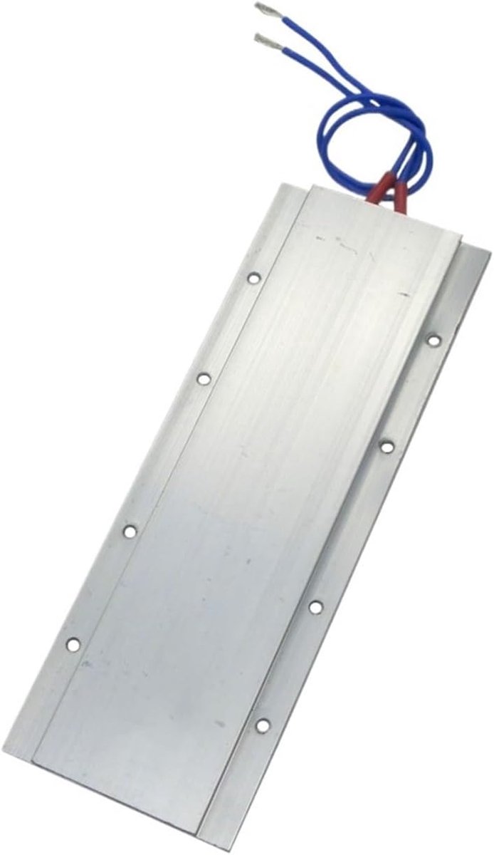Verwarmingselement - Thermostaat Plaat - Apparaten Verwarmen - Instelbare Temperatuur - 170x62x5.5mm - Zilver