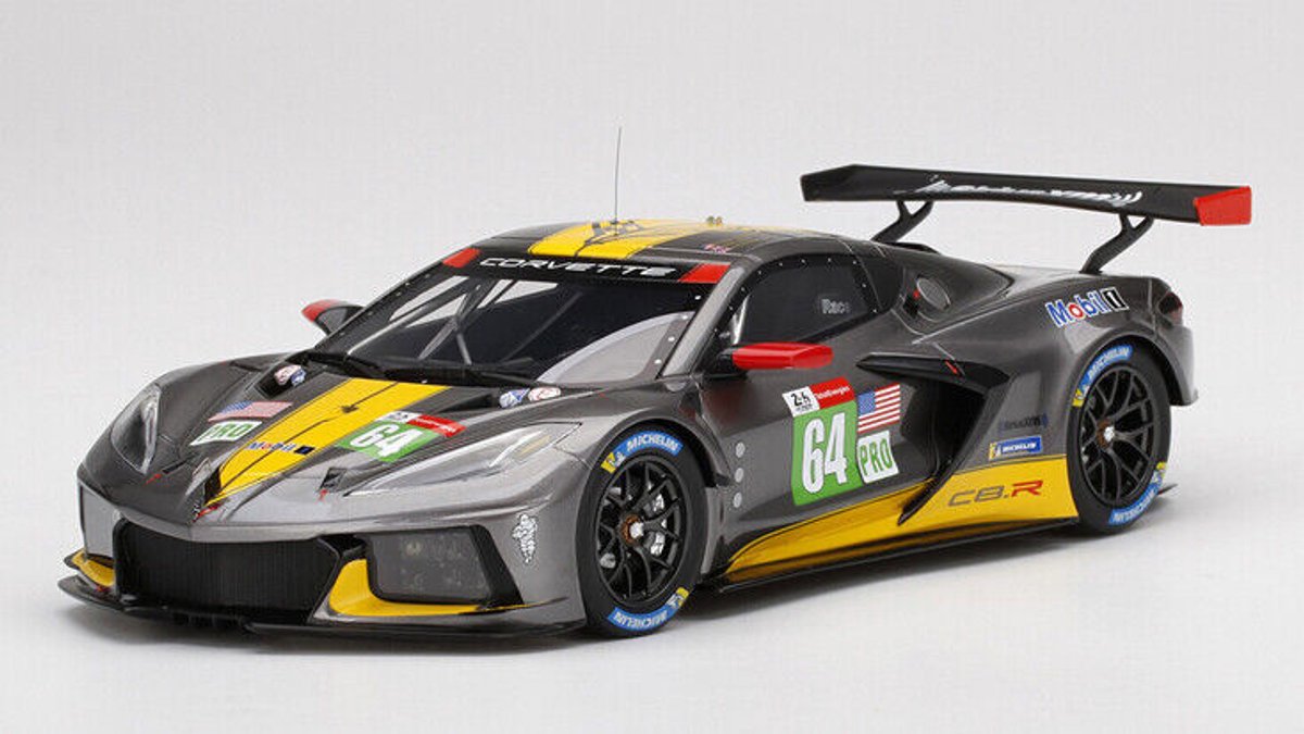 Chevrolet Corvette C8.R #64 Le Mans 24 Hrs 2021 - 1:18 - Top Speed
