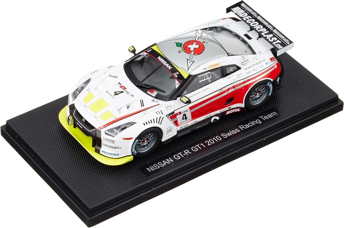 Nissan GT-R GT1 Swiss Racing Team #4 2010 - 1:43 - Ebbro