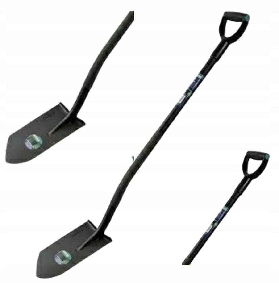Floraland Greenmill - Stalen Tuinspade - 120 cm - Antislip Handvat - Hartstalen Hoofd