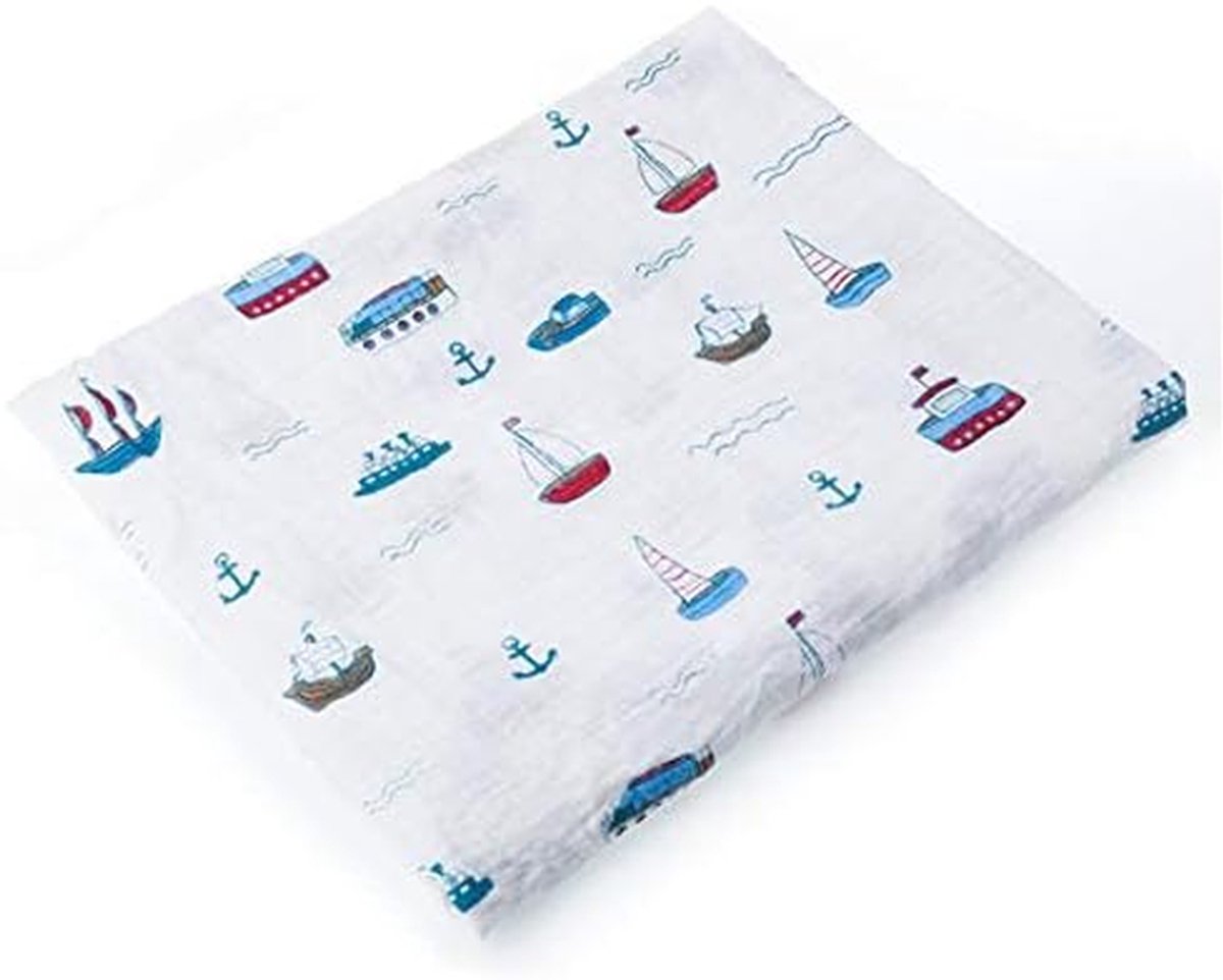 Baby Swaddlers - Baby Dekens - Baby Aankleden - Dierenprint - 100x100 cm - Multicolor