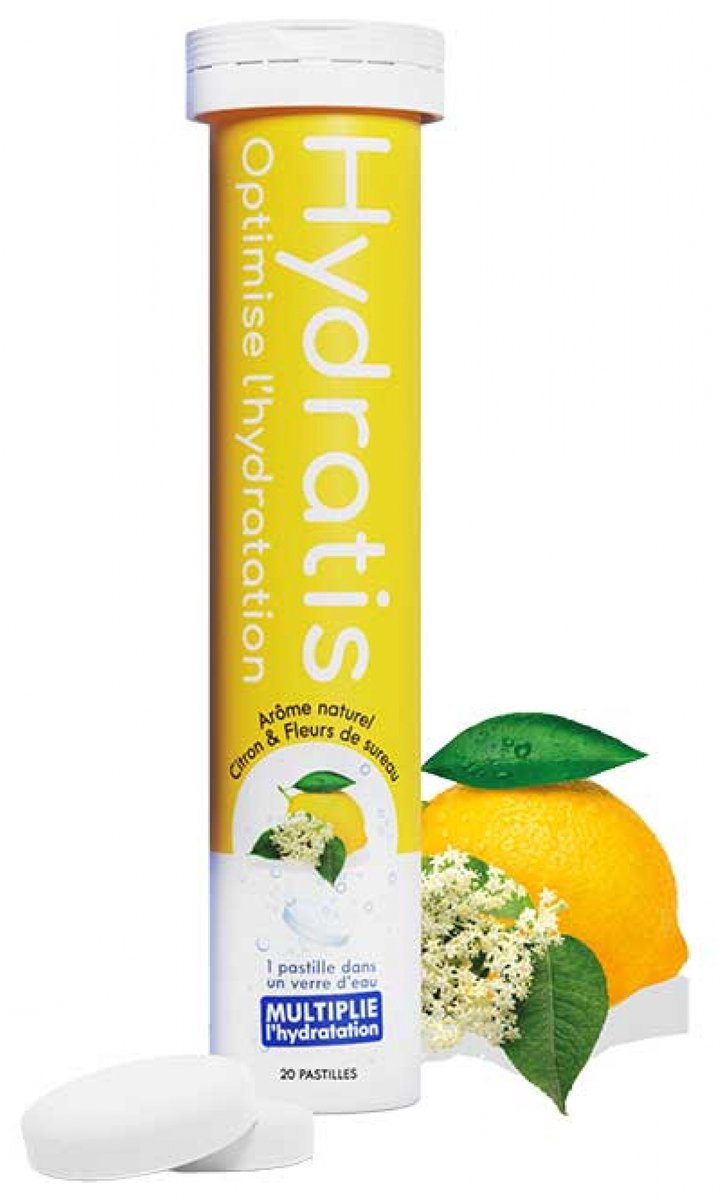 Hydratis Hydratatieoplossing 20 Bruistabletten (Aroma : Citroen)