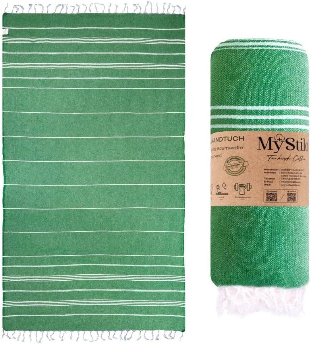 SnelShoppen - XXL Sauna Handdoek Hammam Handdoek 100x200cm - Zacht Sneldrogend Badlaken - Premium Strandlaken voor Mannen, Vrouwen, Yoga en Fitness -