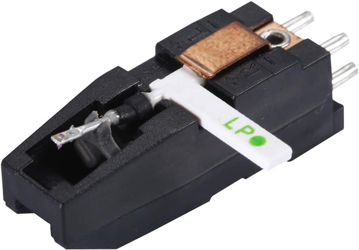 SnelShoppen - Turntable Cartridge Dual Stereo met Ruby en Sapphire Stylus voor LP/78RPM Vinyl Platen - Hoogwaardige Vervanging voor Platenspelers