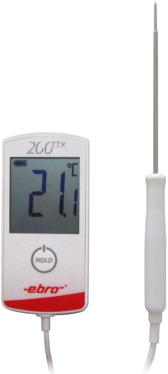 SnelShoppen - Digitale Kern Temperatuur Thermometer -30/+200°C, 105cm Lengte, Waterdicht, Geschikt voor Frituurpannen, Keuken en Buiten