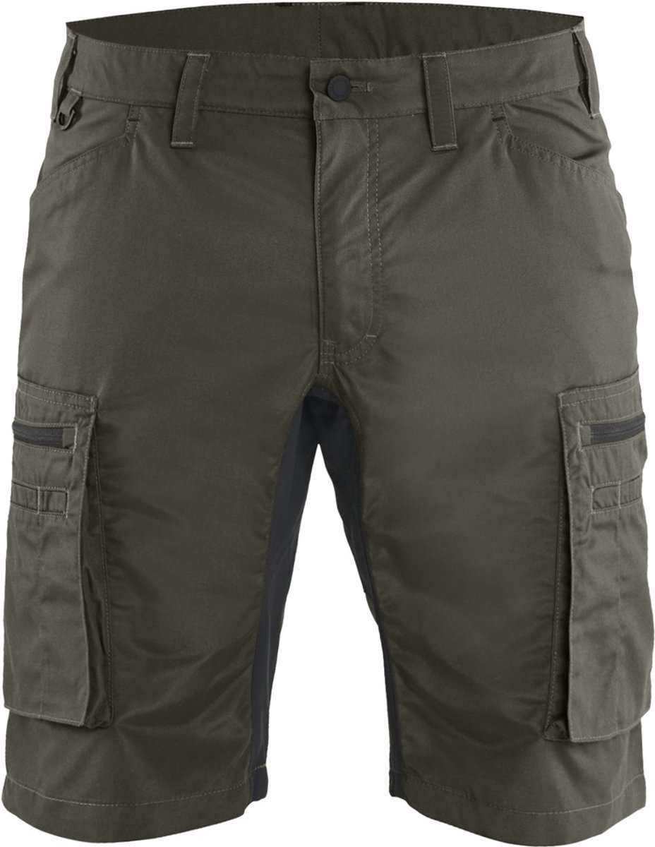 Blaklader Service short stretch 1449-1845 - Groen/Zwart - C50