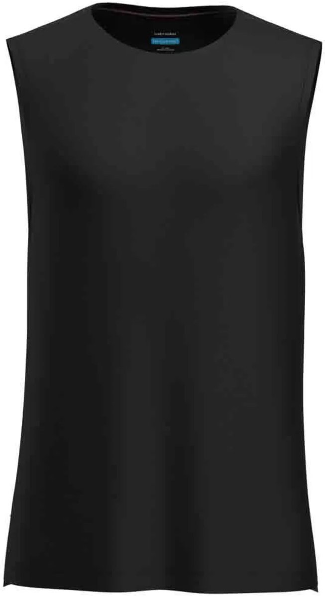 Icebreaker Merino Blend 125 Cool-lite™ Sphere Mouwloos T-shirt Zwart 2XL Man
