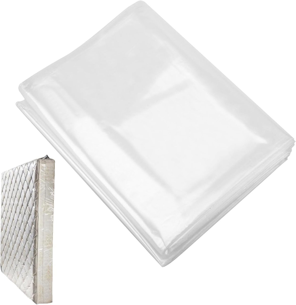 SnelShoppen - Waterdichte Matrasbeschermer 240x150cm, Robuuste Matrasbeschermer voor 70x140, 90x200, 100x200, 140x200cm, Ideaal voor Verhuizen en Opsl