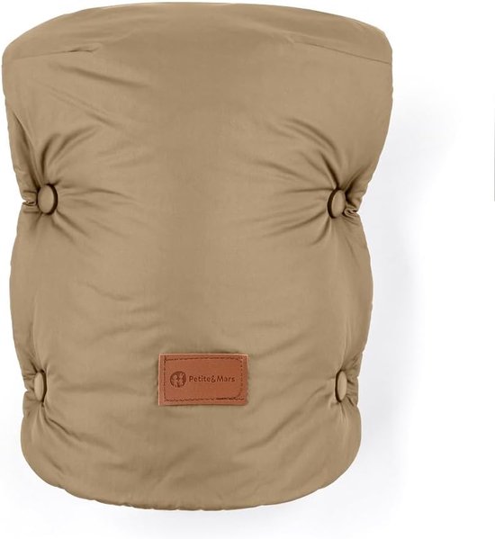 Baby Slaapzak - Voetenzak Kinderwagen - Warmte Buiten - 3-in-1 Verstelbaar - 110 cm Lang - Sweet Toffee — afbeelding 5