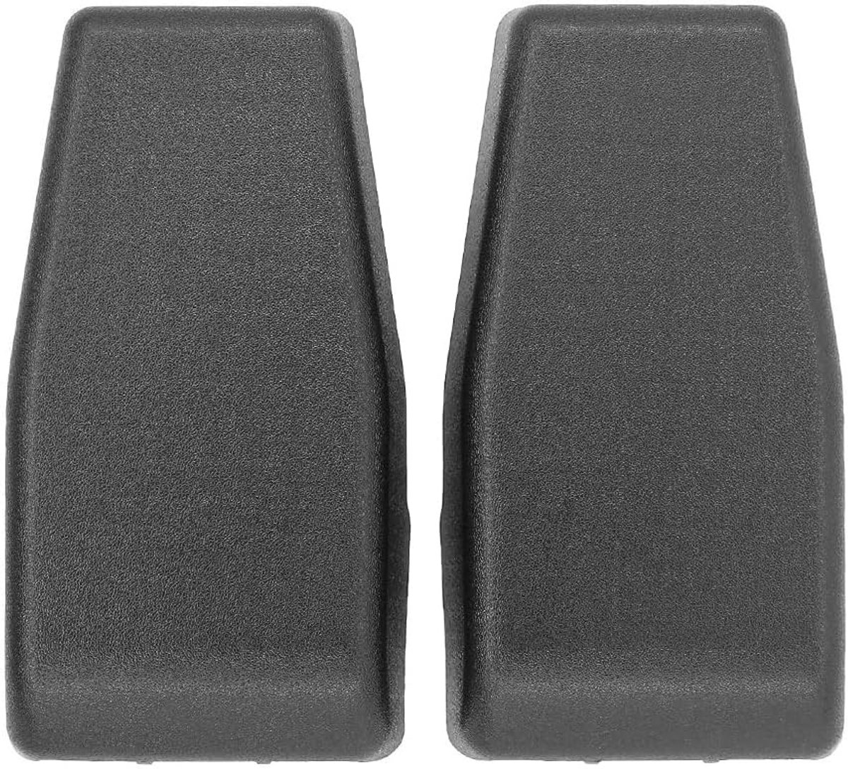 Zwarte Scharnier Covers voor Achterklep Lensen, Geschikt voor Jeep Wrangler JK JKU 2007-2017, Duurzaam en Stijlvol Design