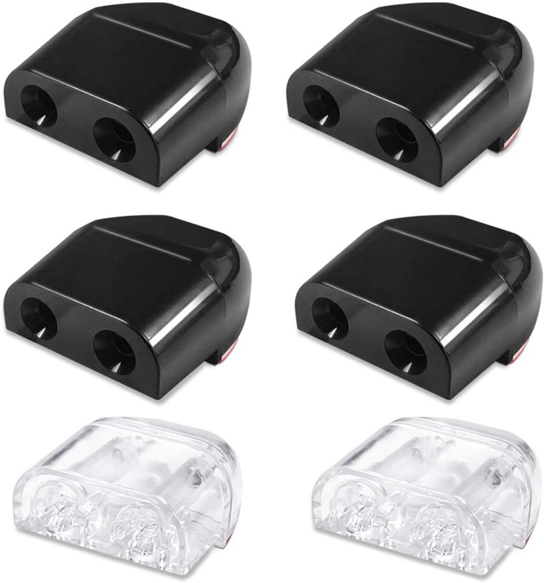 SnelShoppen - 6PCS Deer Whistles voor Auto, Dieren Alarm Waarschuwingsfluitje, Veiligheidsapparaat voor Verkeer, Ultrasonisch Geluid, Verbeterde Ontwe