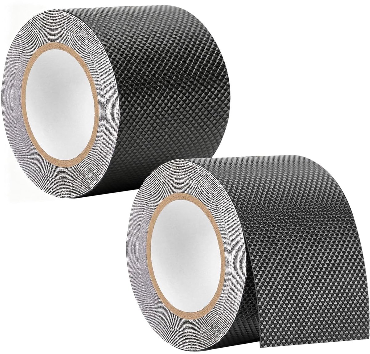 SnelShoppen - Rubber Grip Tape 5cm x 5m - Waterproof Non-Slip Adhesive Tape - Zelfklevende Elastische Rubber Grip Band - Zwart voor DIY, Gereedschap e