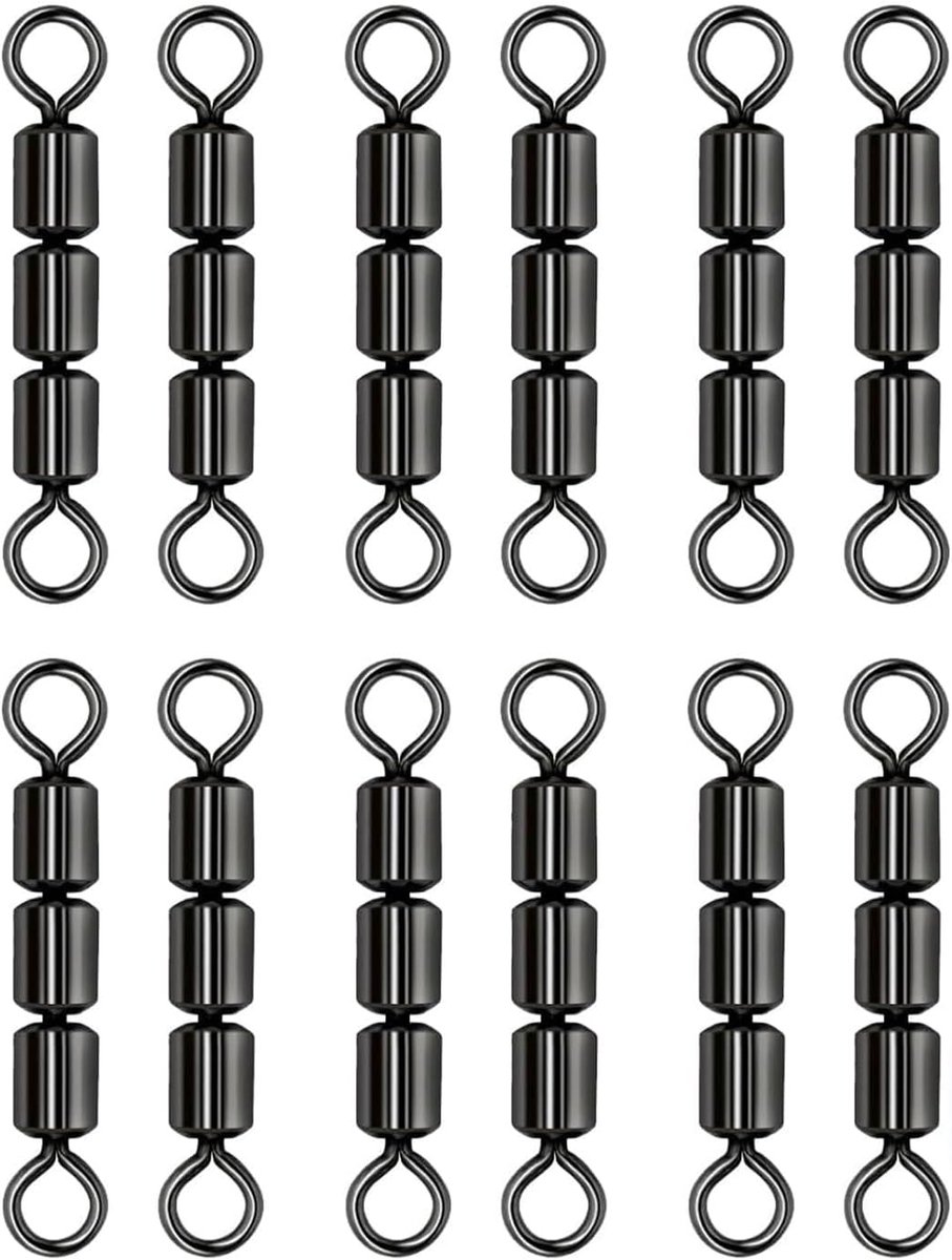 SnelShoppen - 12x Triple Vertebrae Vissen, Hoge Snelheid & Duurzaam Materiaal, Perfect voor Forelvissen, Kwaliteitsaccessoires, 14mm, Veelzijdig, Kope