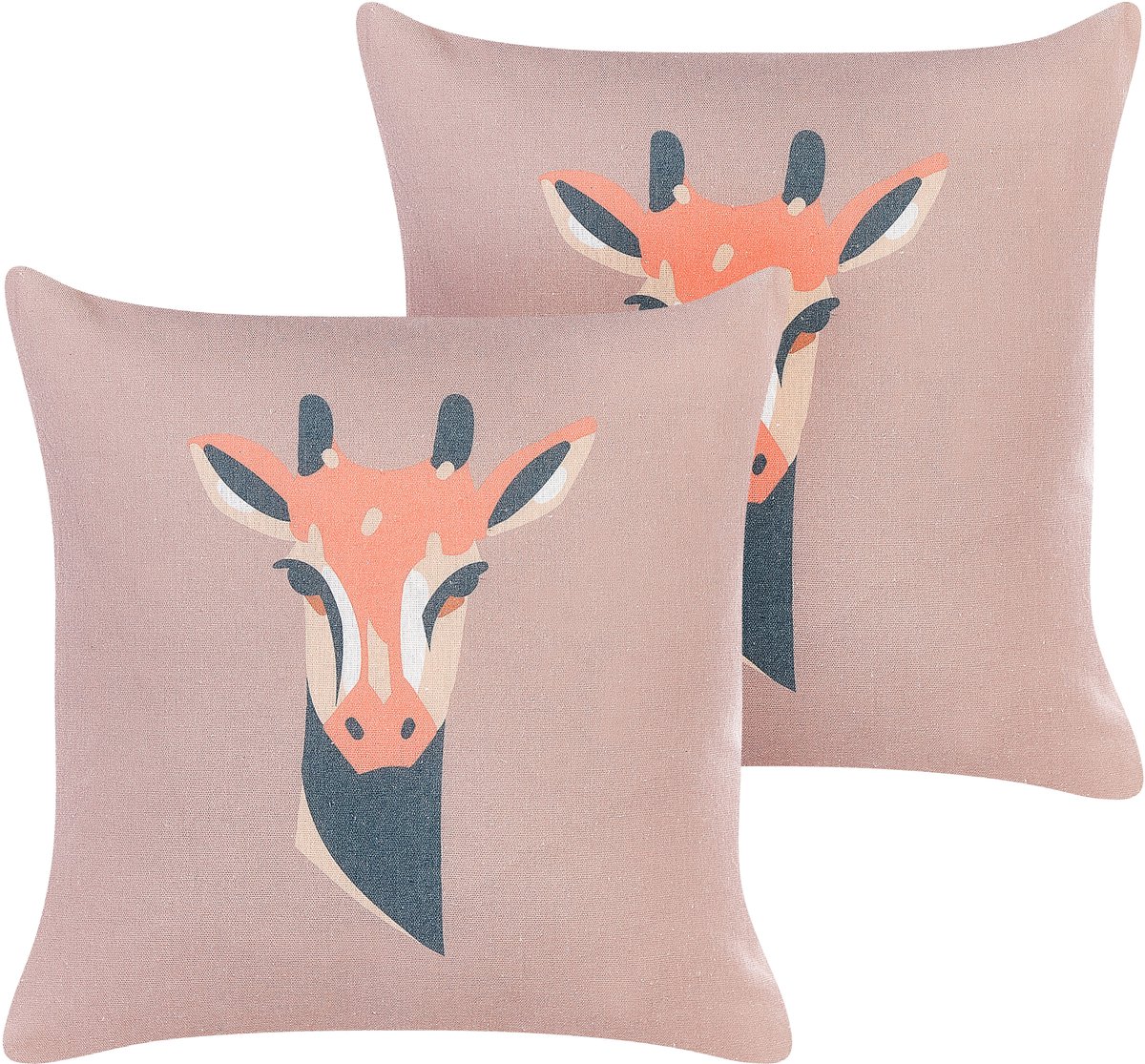 CANDELABRA - Sierkussen set van 2 - Taupe - Polyester