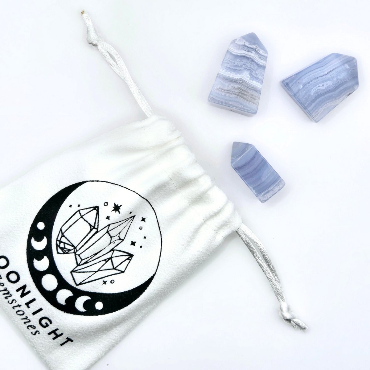 Blue Lace Agate mini tower