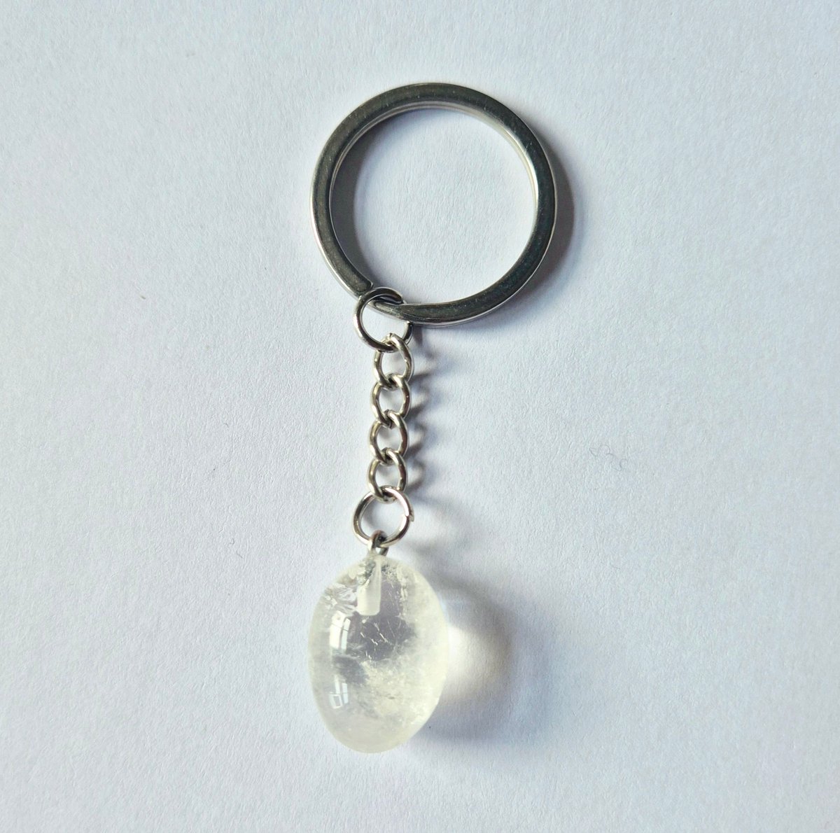 Edelsteen Sleutelhanger – Natuurlijke Crystal Keychain