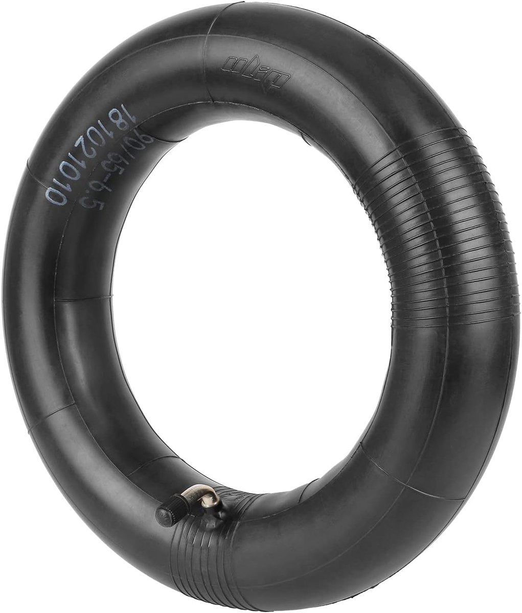 SnelShoppen - 90/65-6.5 Versterkte Luchtkamer met 90° Gebogen Ventiel voor 11 Inch Inflatable Off-Road, Slick en Wegbanden, Pack van 2 voor Elektrisch