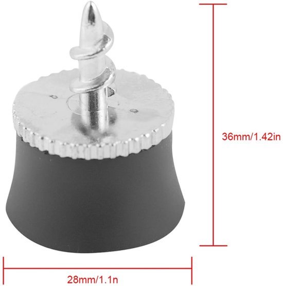 Golfball Pickup - Antislip Zuignap - Silicone/Alloy - Lichtgewicht - Compact - Duurzaam Materiaal - Golfball Gripper — afbeelding 3