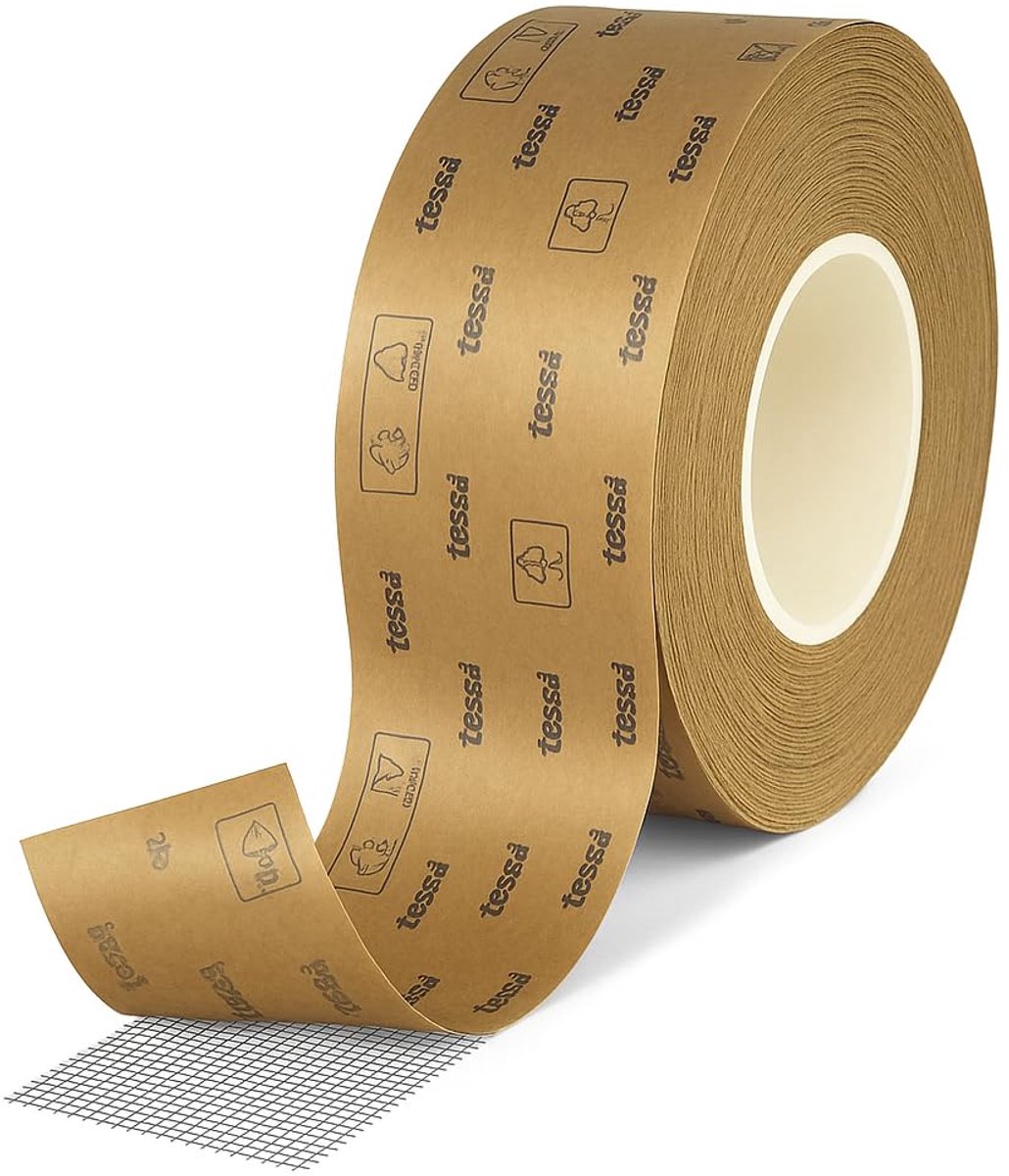 SnelShoppen - Mosquito Net Repair Tape 50mm x 5m - Hoogwaardige Zelfklevende Ramen - Milieu-vriendelijk, Transparant, Recyclebaar, Weerbestendig, Idea