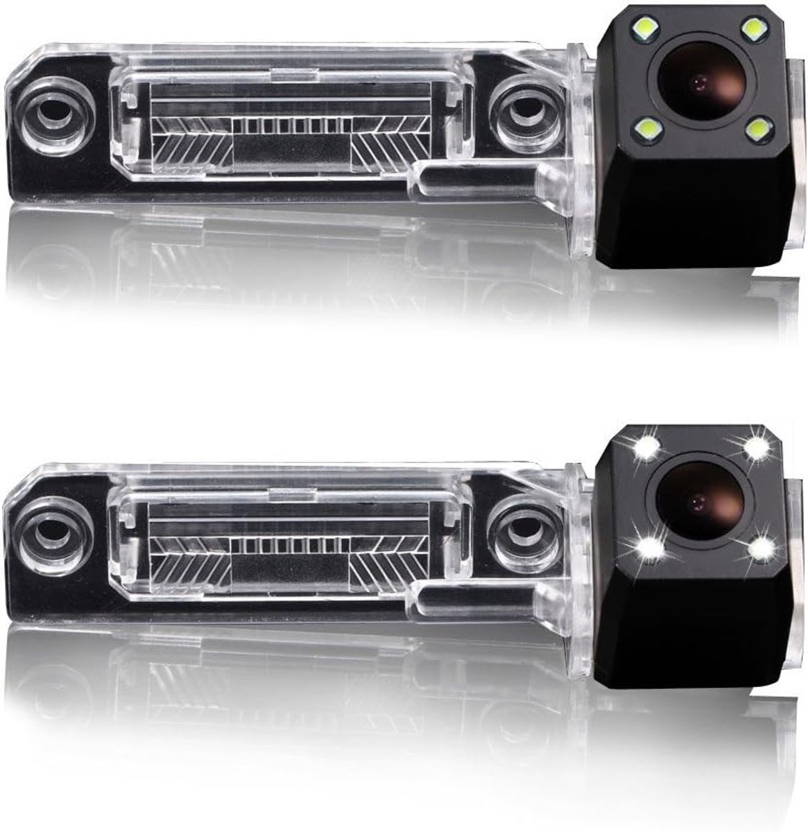 SnelShoppen - HD Achteruitrijcamera voor VW Caddy B5 B6 Passat Jetta Golf Polo Multivan T5 - Pro Backup Camera - Eenvoudige Installatie