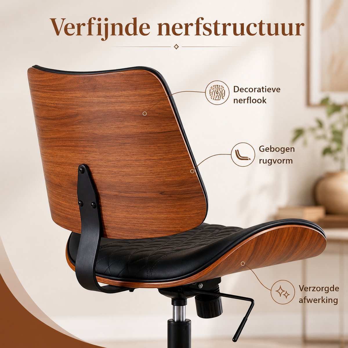 Durrafy Ergonomische Bureaustoel thumbnail 5