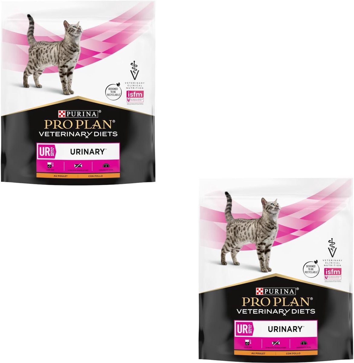 SnelShoppen - Urinary Dieetvoer voor Katten en Kittens | 2 x 350g | Ondersteunt Blaasgezondheid en Vermindert Struvietstenen | Voorkomt Urine pH Probl