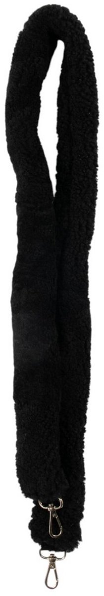 Telefoonkoord schapenvacht zwart (ovies aries) 120cm
