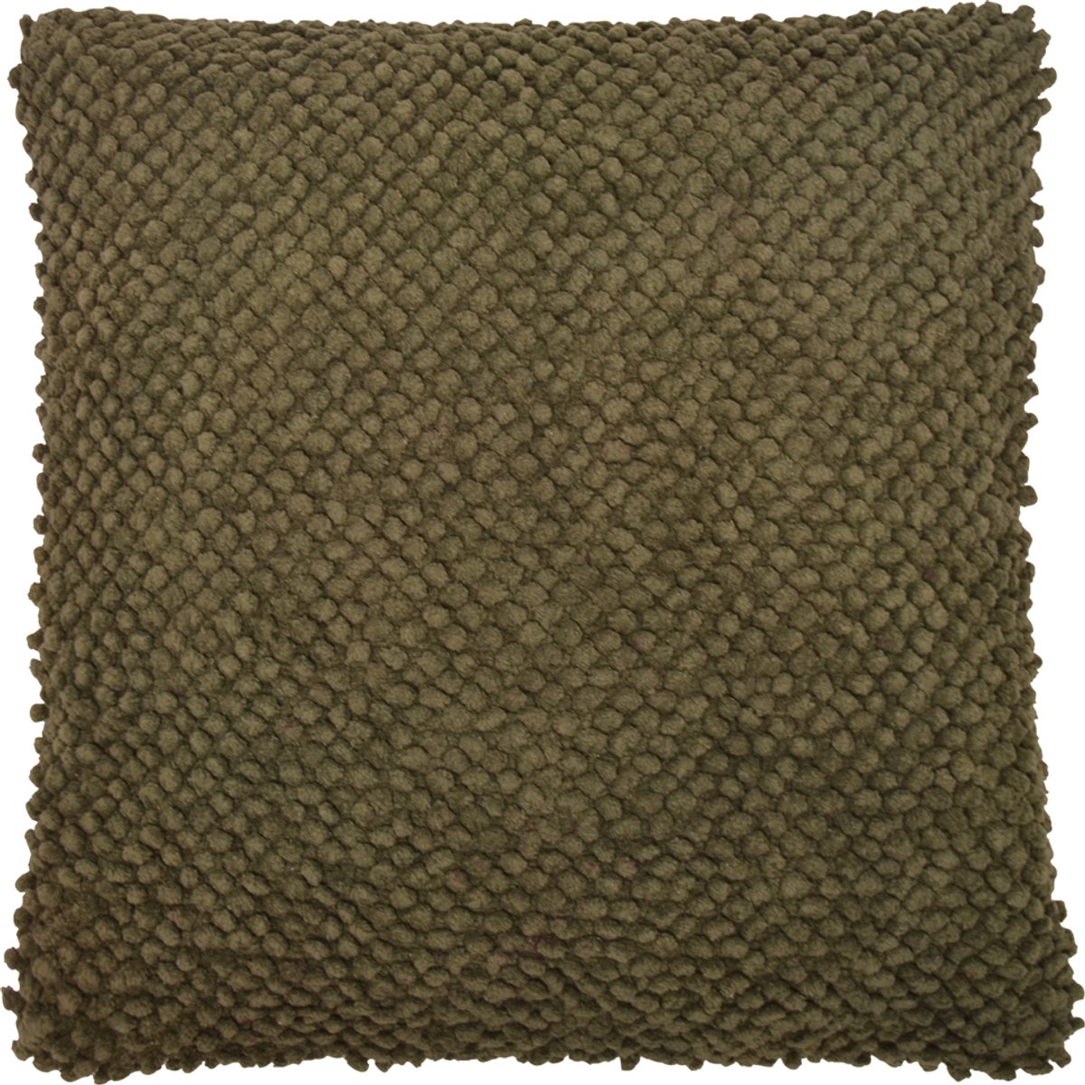 Jumbo dots olive green cushion 45x45 cm