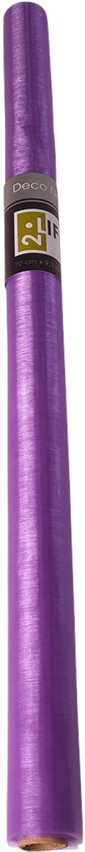 Napoli Tafelband paars 70cmx9,1mtr (rolled)