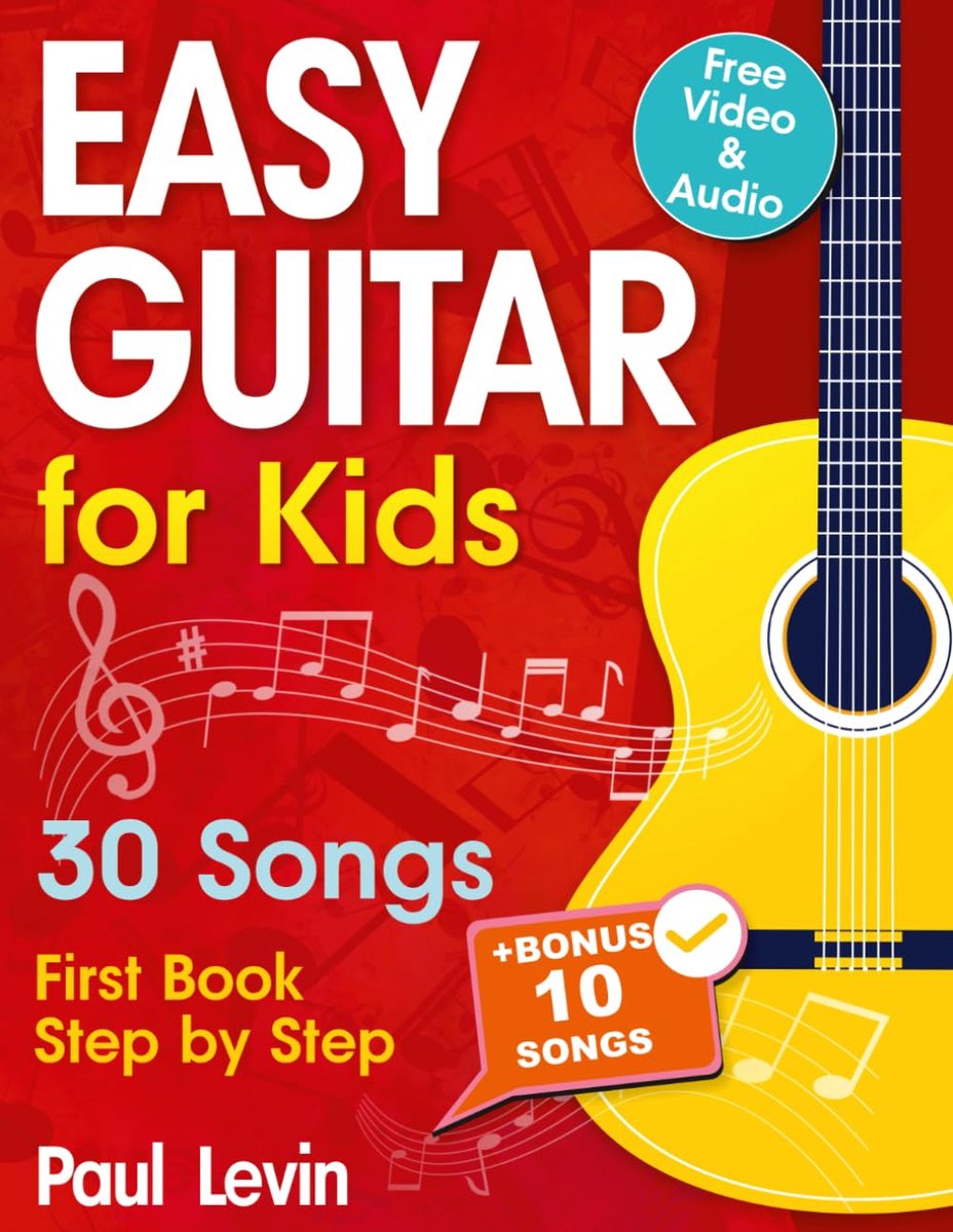 SnelShoppen - Easy Guitar Lessons for Kids + Video: Beginner Gitaar voor Kinderen en Tieners met 30 Liedjes, Stap voor Stap, Inclusief Gratis Audio