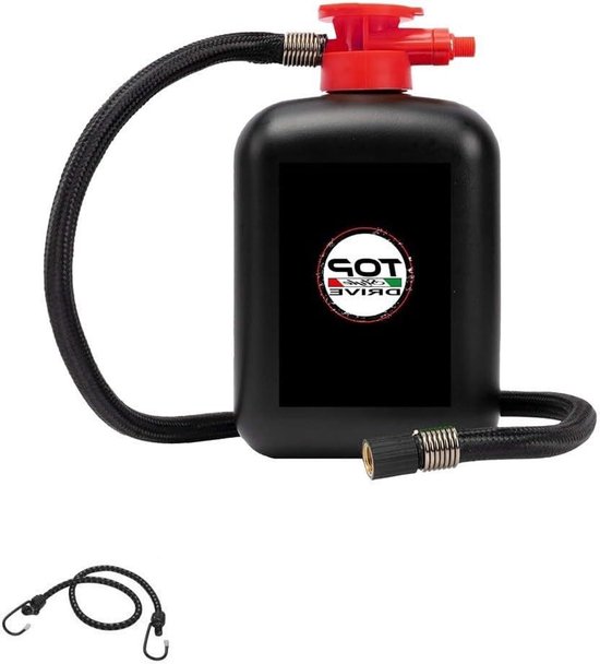 Reparatieset Banden - Bandenafdichtmiddel - Noodreparatie Banden - Dicht Gaten tot 6.5mm - 450 ml - Zwart van Merkloos — afbeelding 3