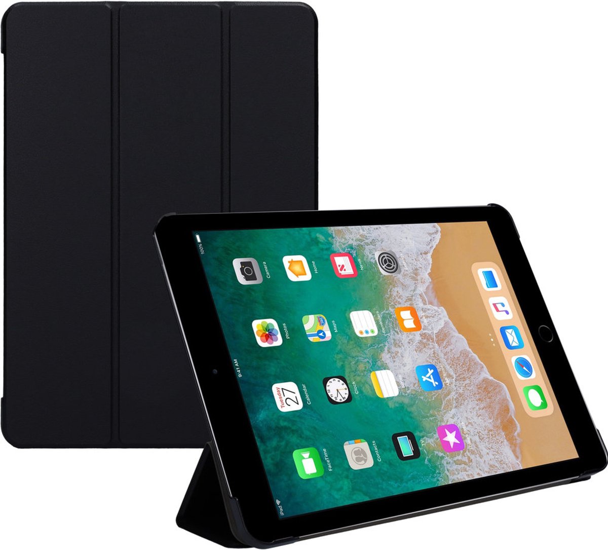 Mobiparts Tablet Stand Case Apple iPad Air /Air 2/ 9.7 (2017) /9.7 (2018) /Pro 9.7 Black