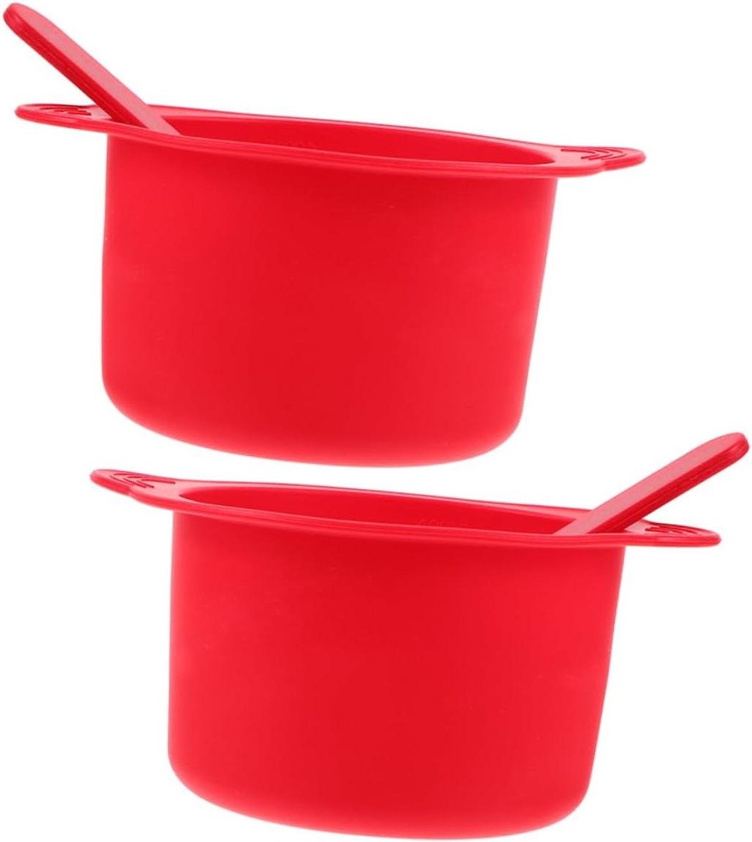 Siliconen Wax Potten - Wax Verwarmer Liners - Ontharen en Maskers - Herbruikbaar en Flexibel