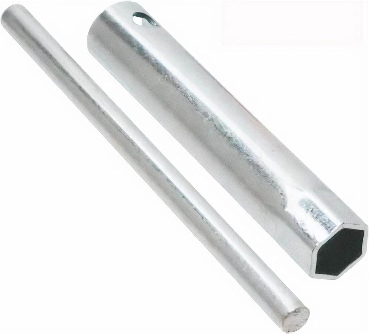 Bougiesleutel - Sleutel Bougies - Motoronderhoud - Gepoedercoat - 16x140 mm - Zwart