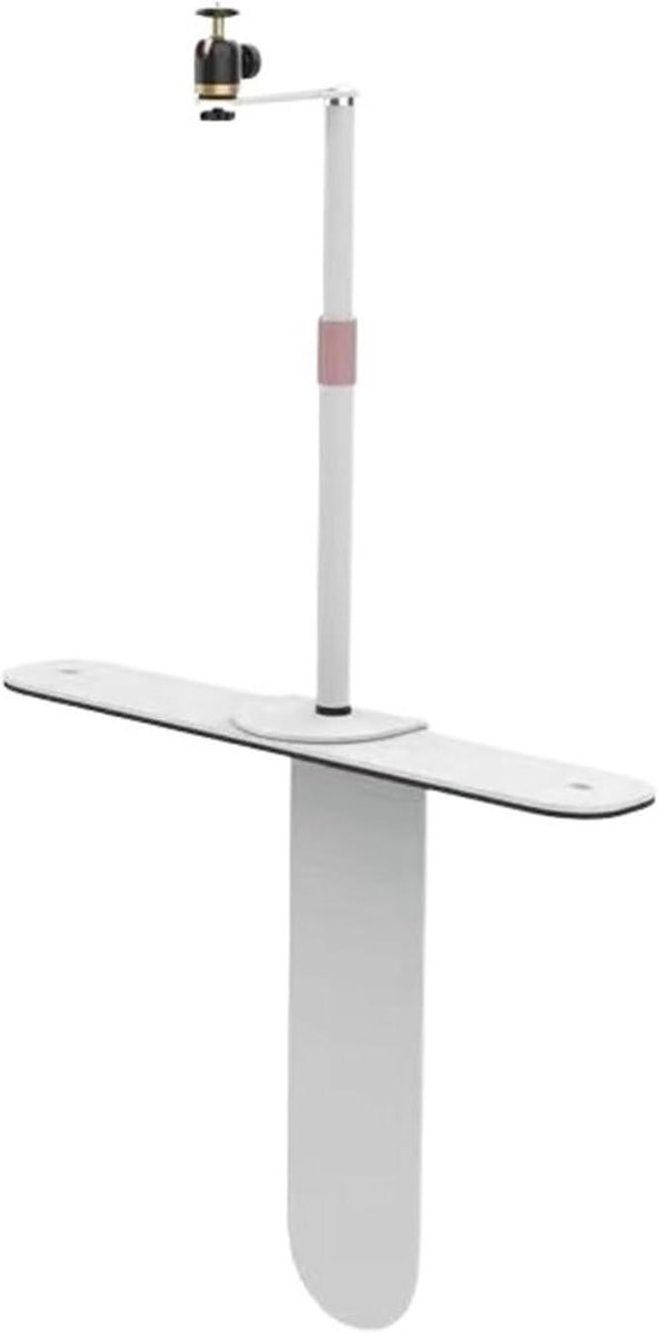 Projector Standaard - Beamer Houder - Flexibele Projectie - 360 Graden Verstelbaar - 73x38cm - Wit
