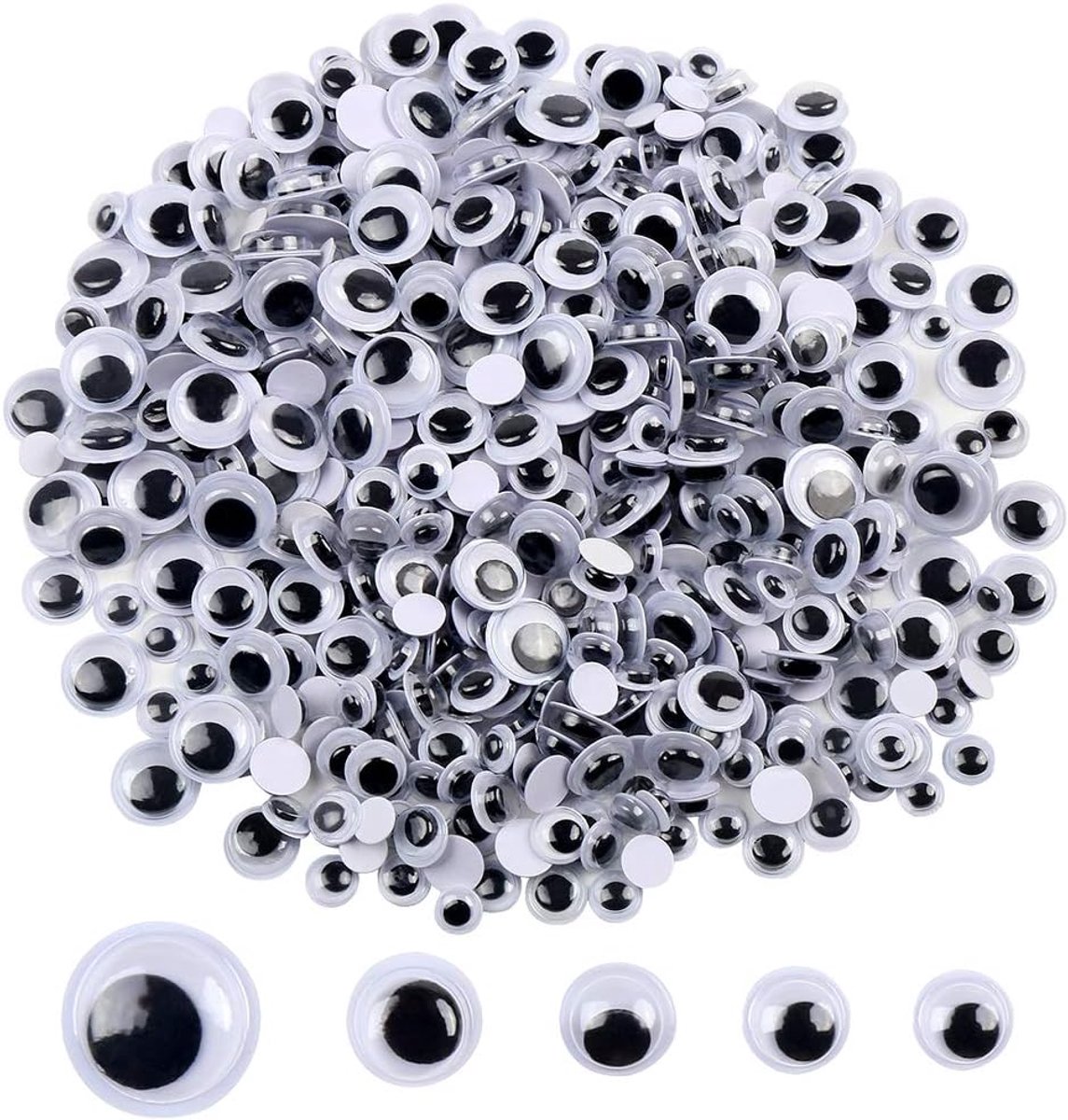 Ogen, zelfklevend, 500 stuks