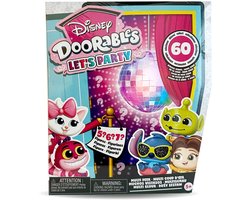 Disney Doorables Let's Party speelfiguren - Blind Box Surprise - Spaar ze allemaal