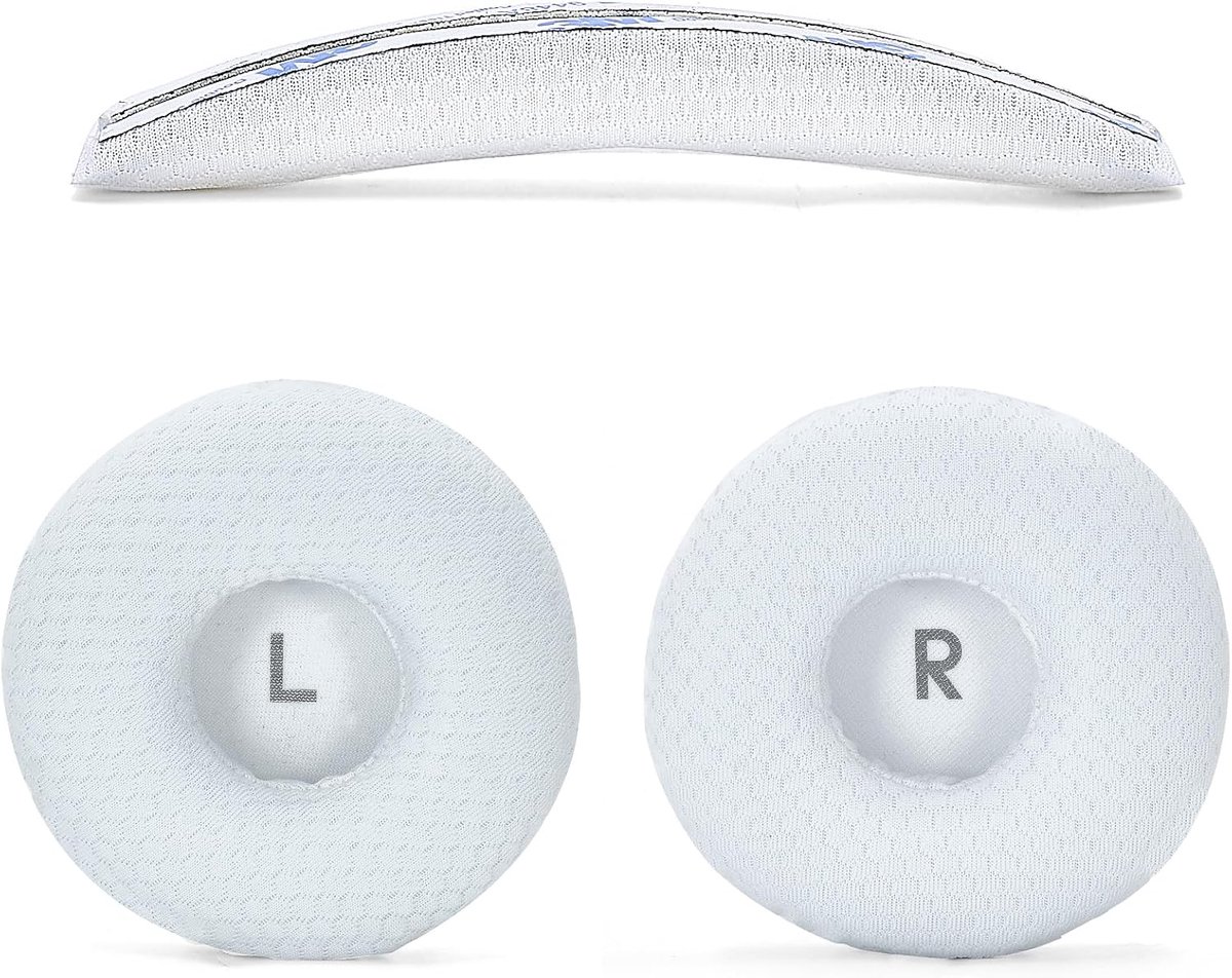 Oorkussens van gaasstof + hoofdband compatibel met Jbl Tune 600