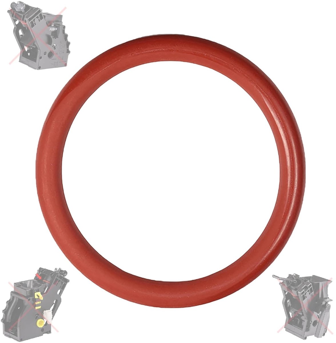 10 O-ringen, afdichting, compatibel met Philips Saeco Miele Bosch