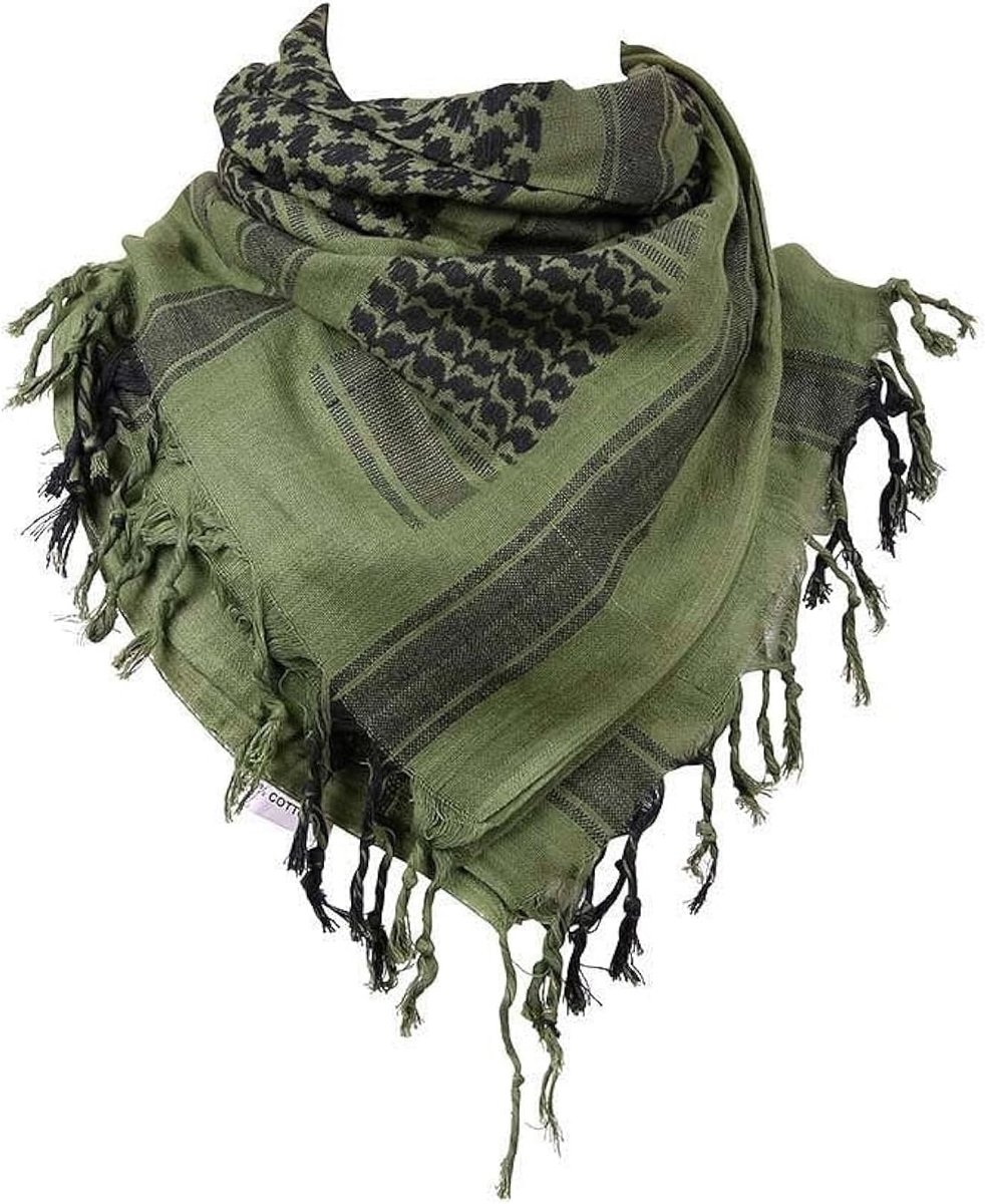 Shemagh-sjaal, Arabisch militair, tactische woestijnsjaal, Pali-doek