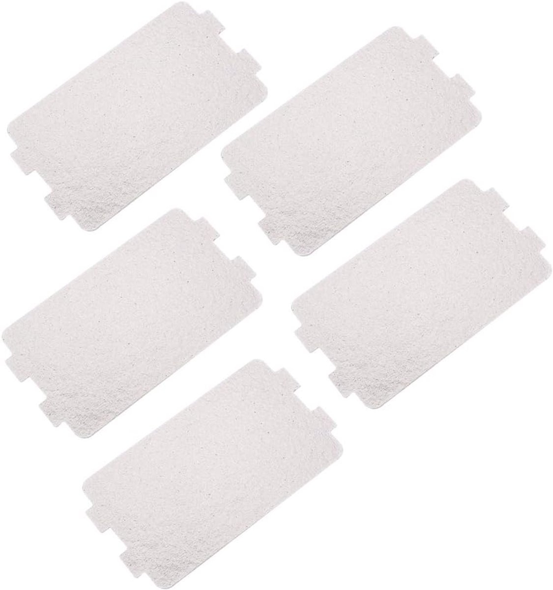 5 Stks/set Magnetron Onderdelen, Universele Mica Platen Bladen Golfgeleider Cover Vervanging Accessoire voor Thuis Keuken Kantoor Ziekenhuis