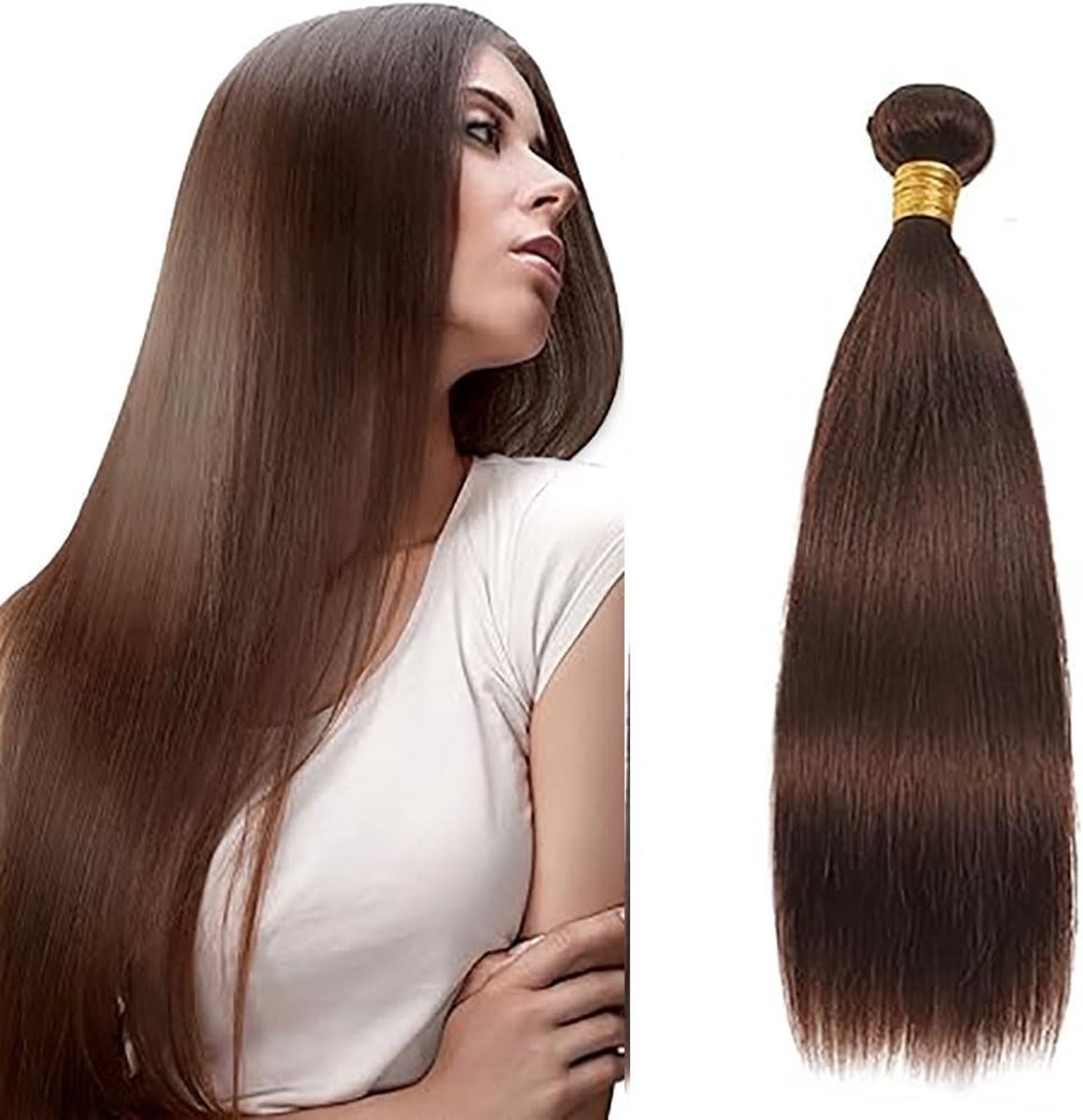 Human Hair Bundles Single Extensions Machine Double Wefts Unprocessed