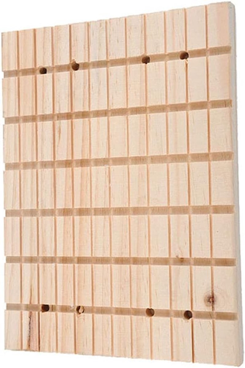 Board Konijn Voet Pad Chinchilla Cavia krabben houten plank