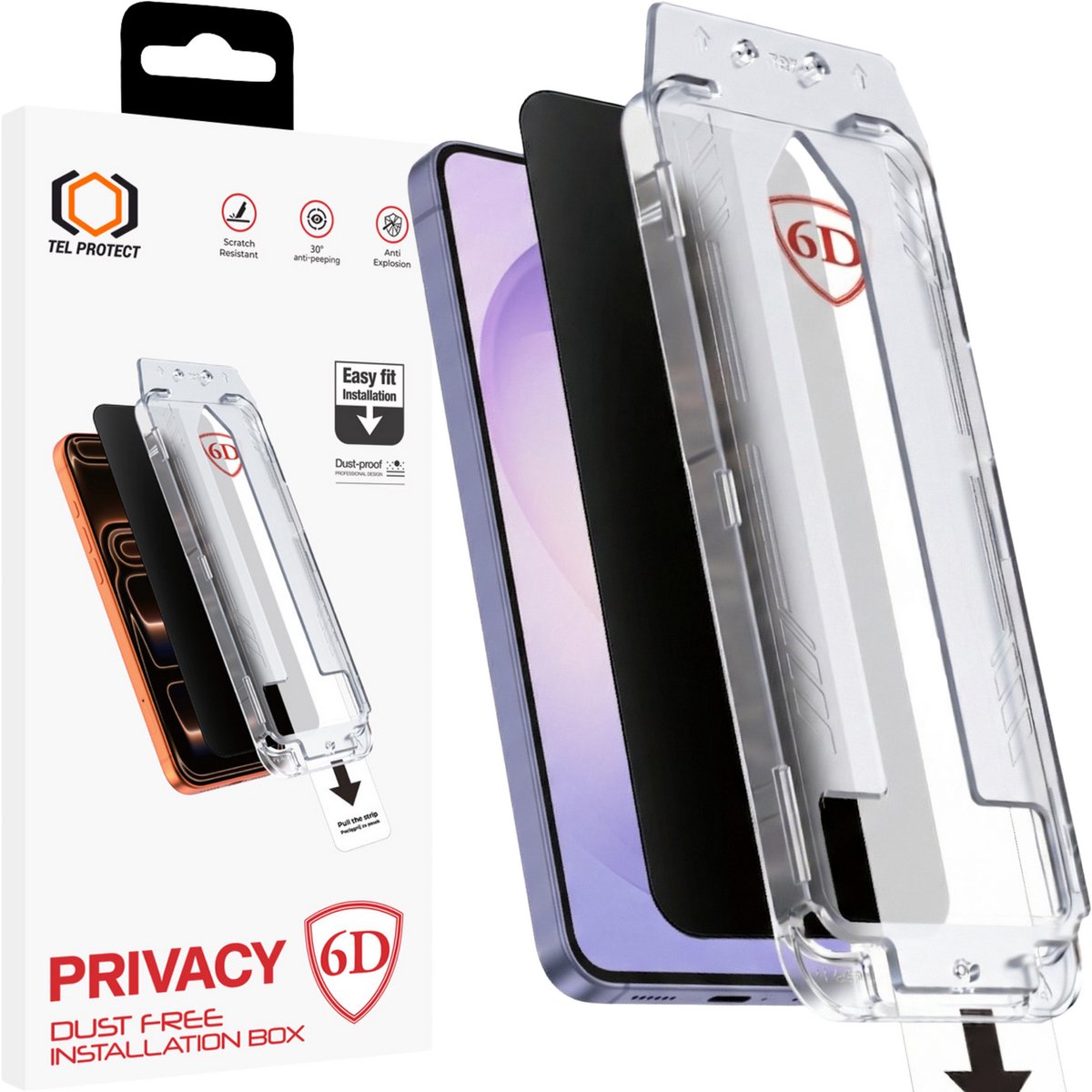 Privacy Screenprotector met Installatie Kit - Galaxy S26 Ultra