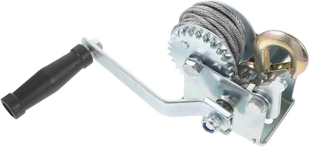 Handlier Staalkabel - Takkellier Hefwerktuig - Zware Lasten Verplaatsen - Compact Draagbaar Ontwerp - 600-3000 LB - Metaal